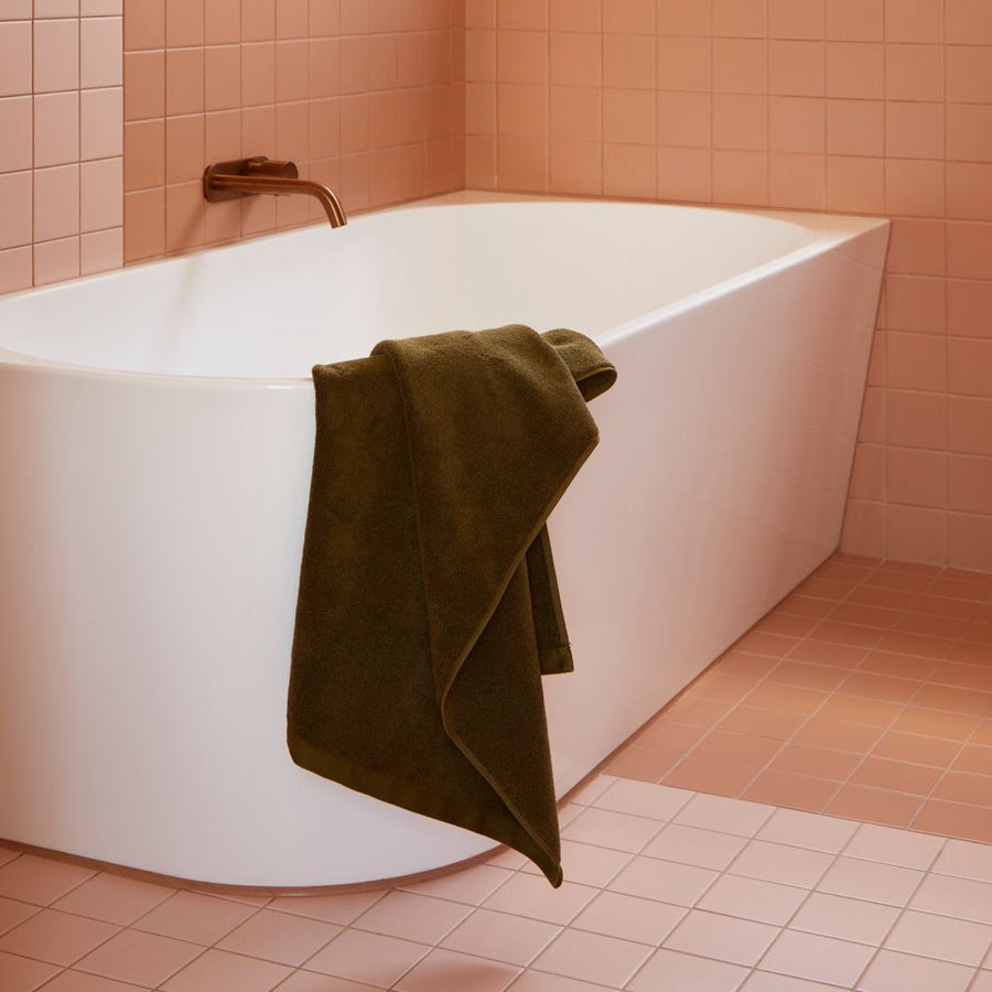 KHAKI BATH TOWEL