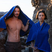 ELECTRIC BLUE BATH TOWEL SET