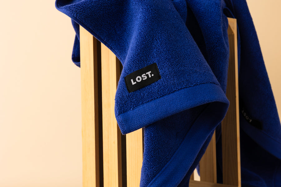 ELECTRIC BLUE HAND TOWEL