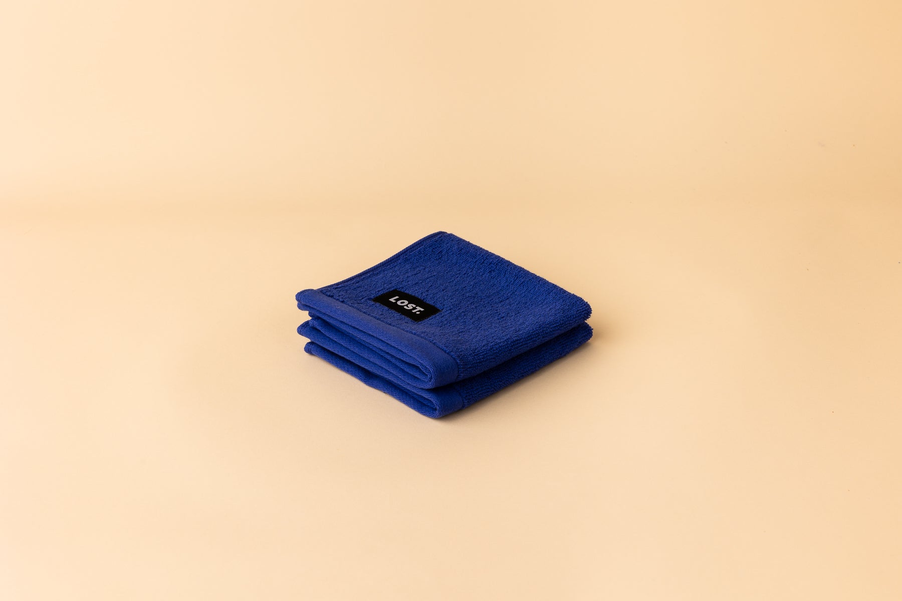 ELECTRIC BLUE FACE WASHER