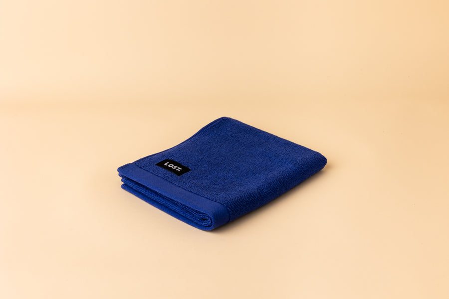 ELECTRIC BLUE HAND TOWEL