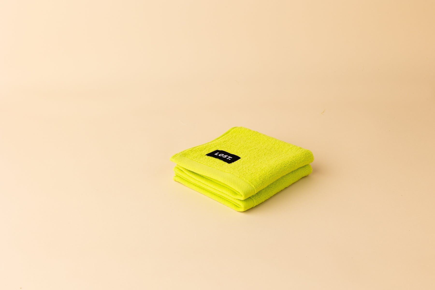 CHARTREUSE FACE WASHER