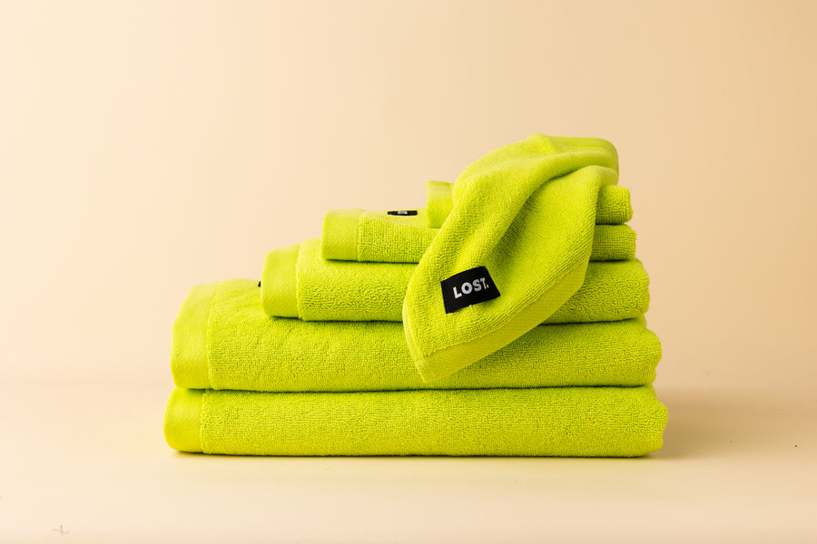 CHARTREUSE BATH TOWEL SET
