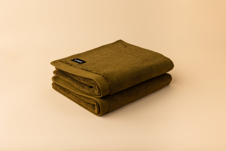 KHAKI BATH MAT