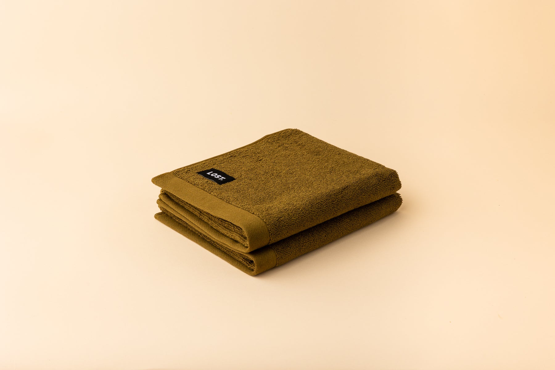 KHAKI HAND TOWEL
