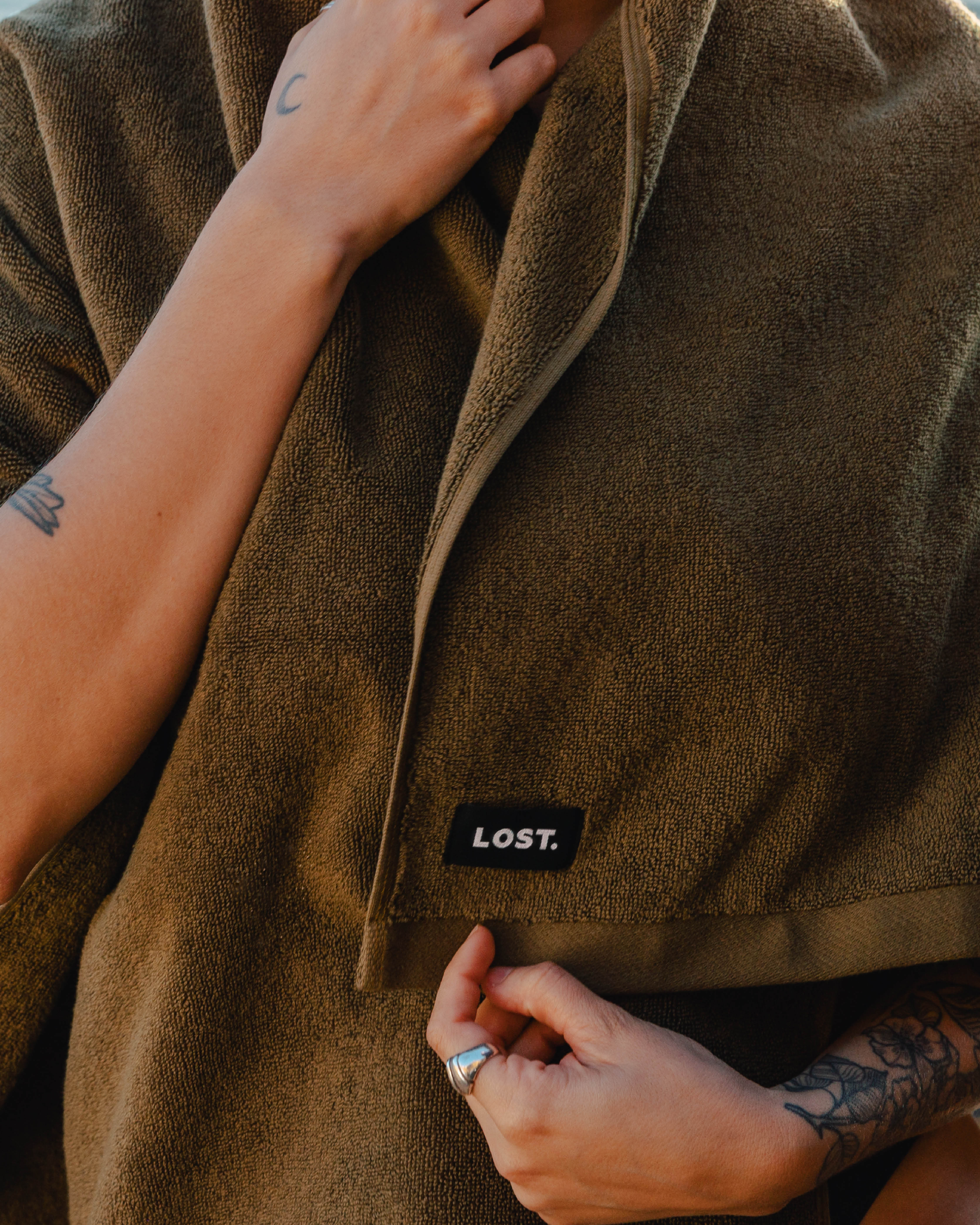 KHAKI TOWEL SET