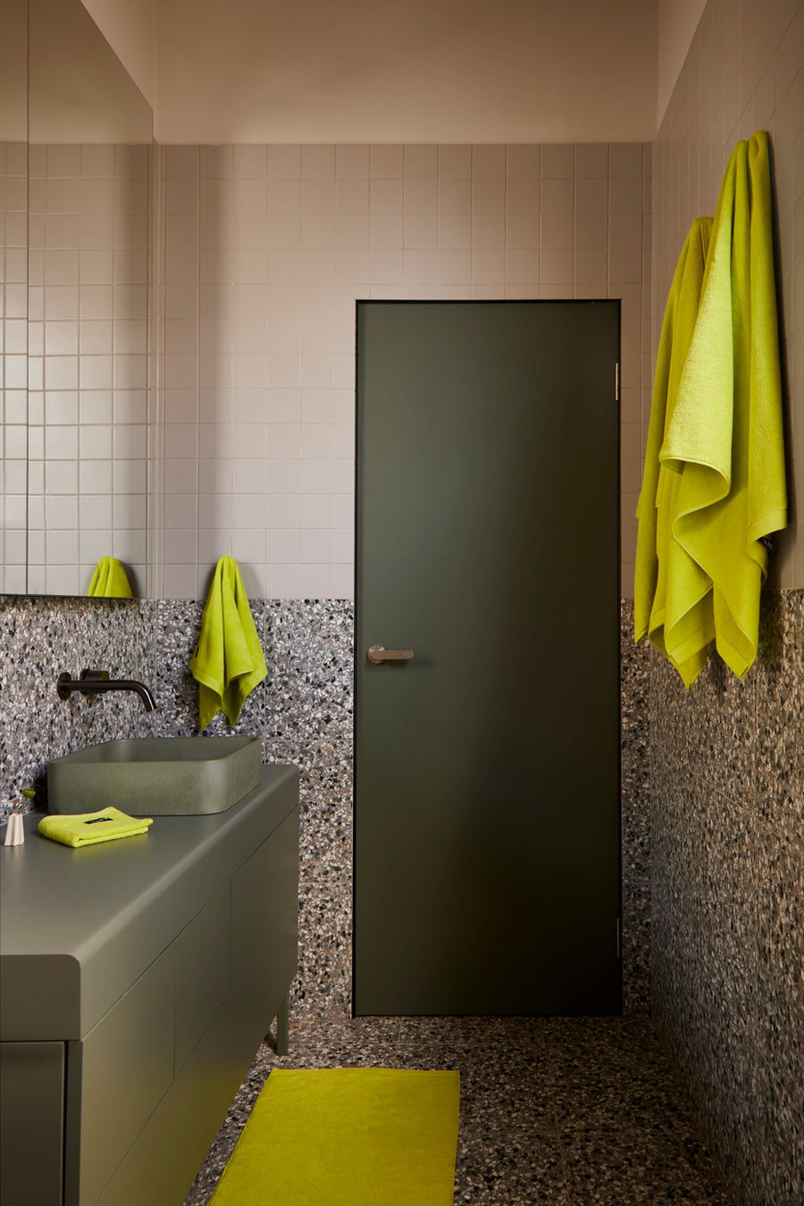 CHARTREUSE TOWEL SET